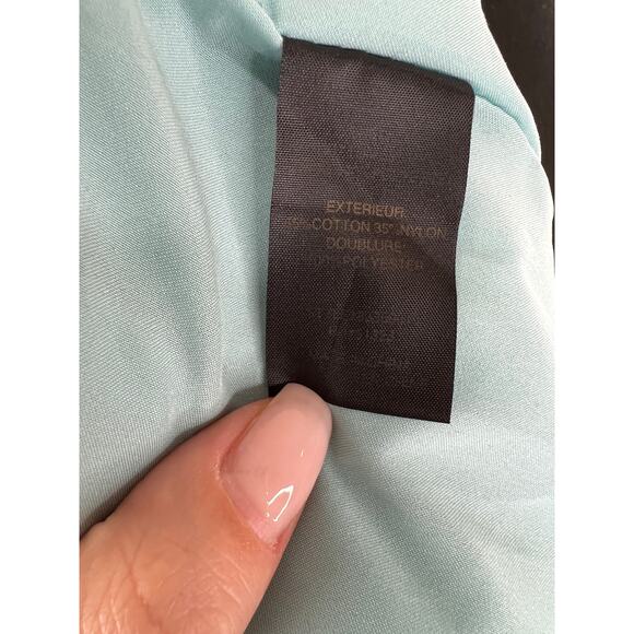 Cynthia Steffe Light Blue Short Sleeve Lace Overlay Women's Shift Dress Size 2 - Picture 10 of 10